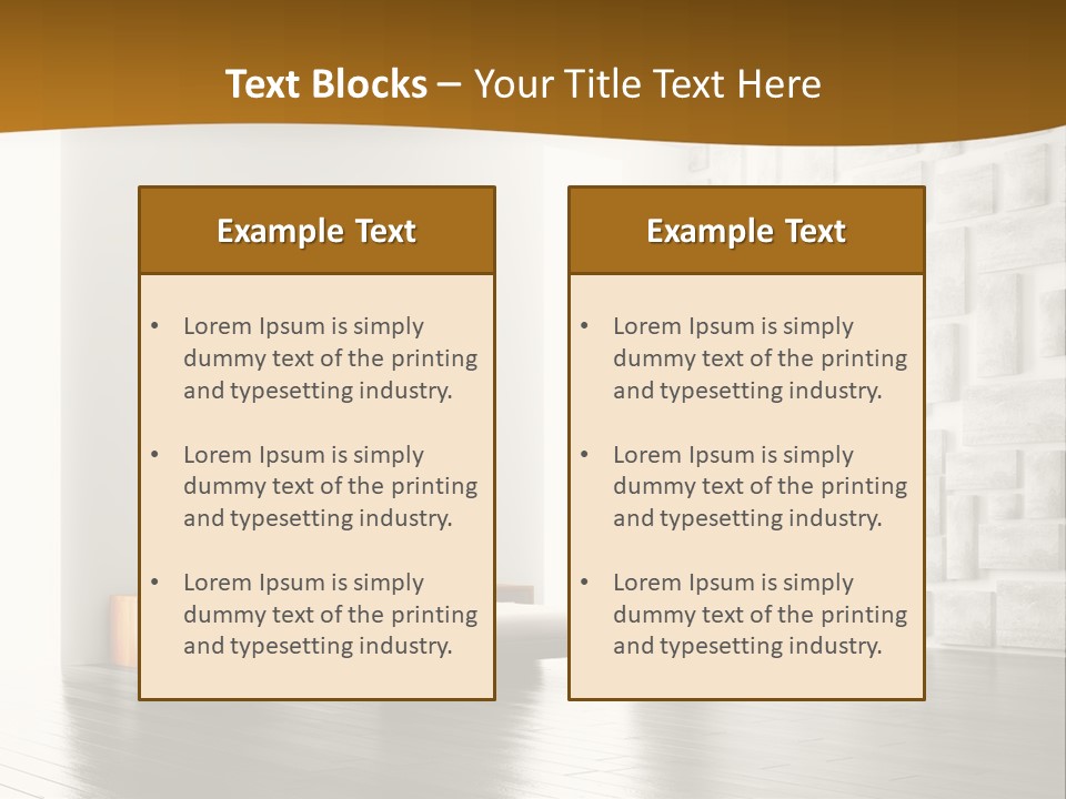 Part Condition System PowerPoint Template