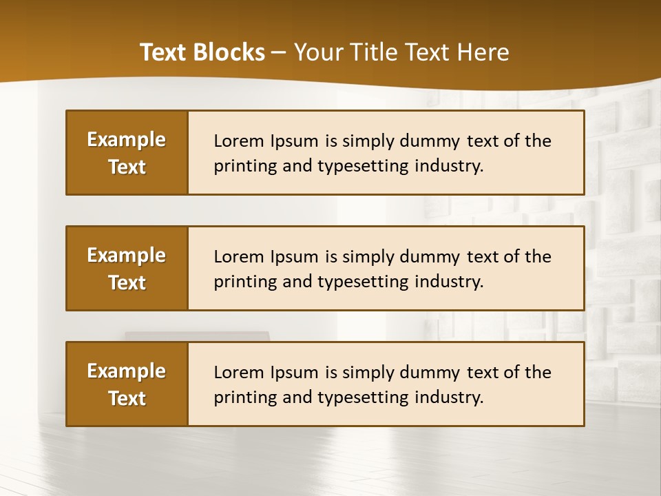 Part Condition System PowerPoint Template