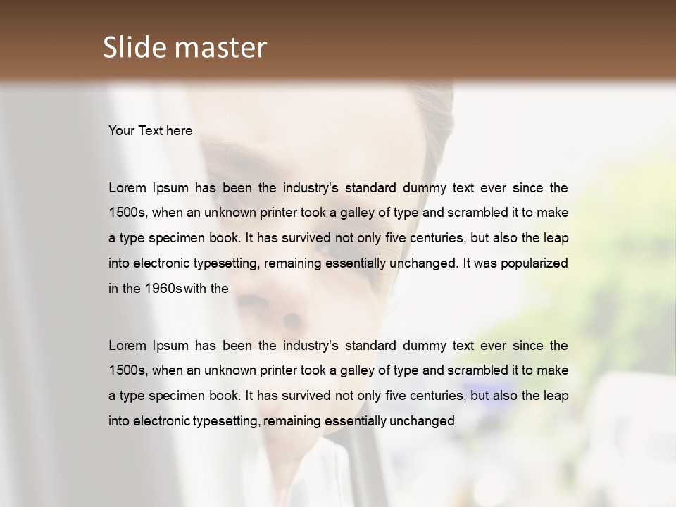 Cold Electric Industry PowerPoint Template