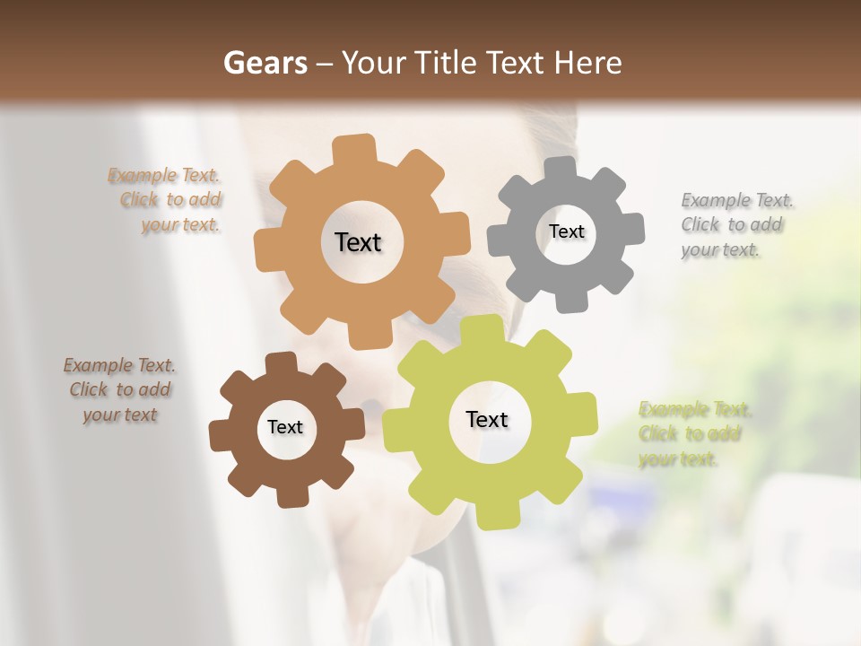 Cold Electric Industry PowerPoint Template