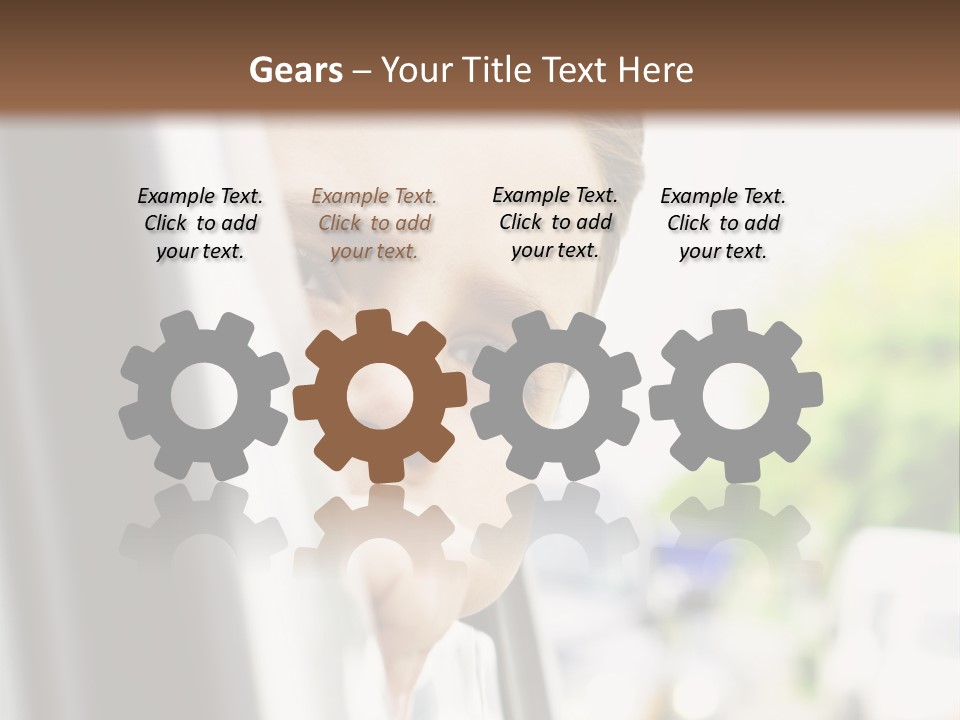 Cold Electric Industry PowerPoint Template