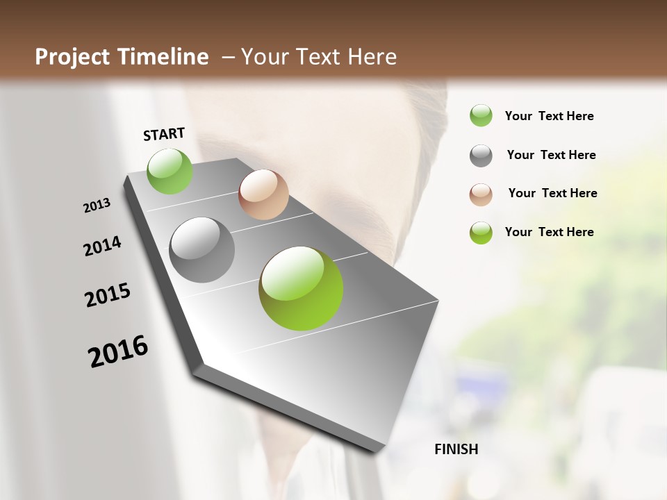 Cold Electric Industry PowerPoint Template