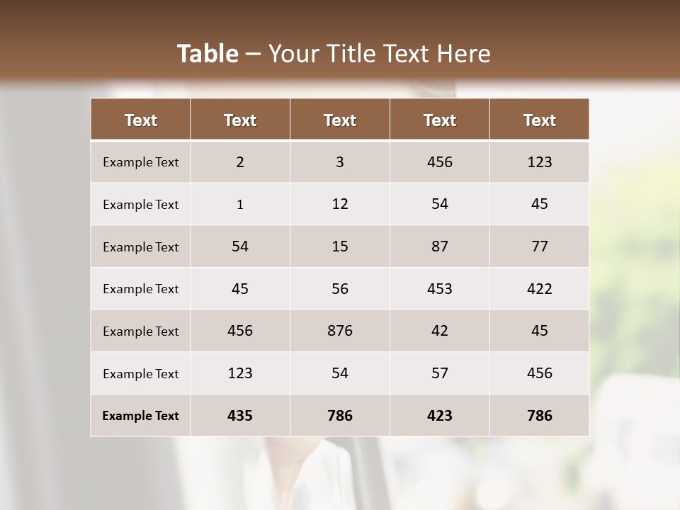 Cold Electric Industry PowerPoint Template