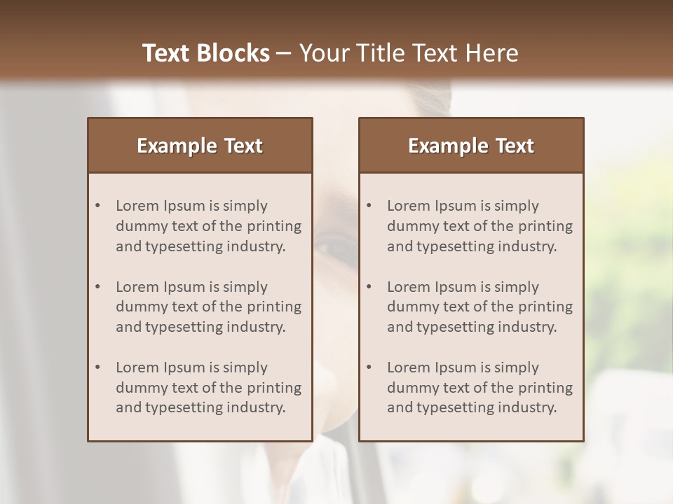 Cold Electric Industry PowerPoint Template