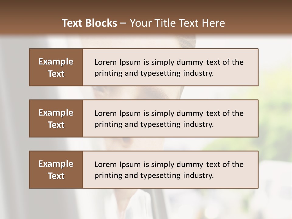 Cold Electric Industry PowerPoint Template