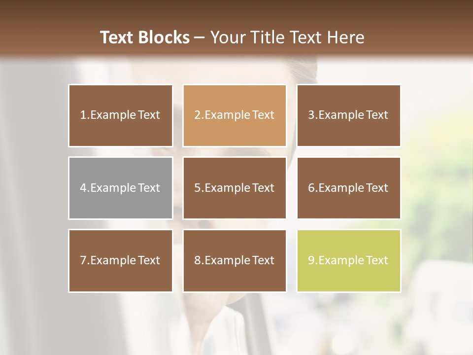 Cold Electric Industry PowerPoint Template