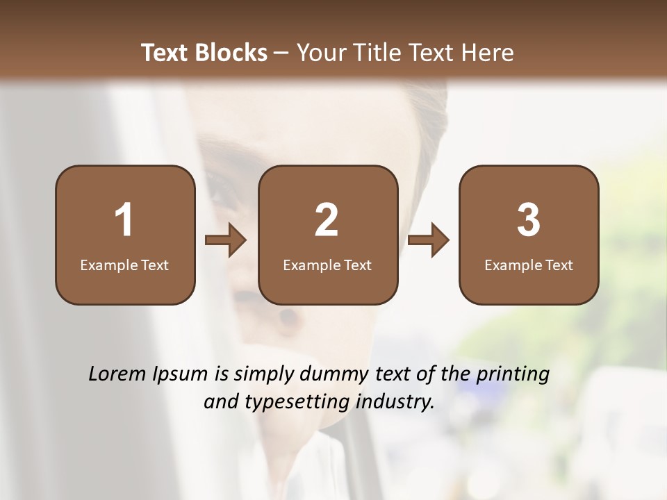 Cold Electric Industry PowerPoint Template