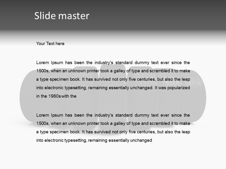 Cooling Energy Equipment PowerPoint Template