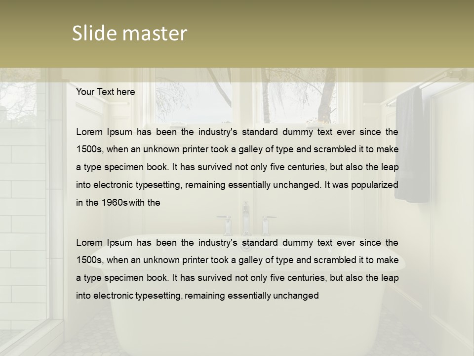 Remote Supply Unit PowerPoint Template