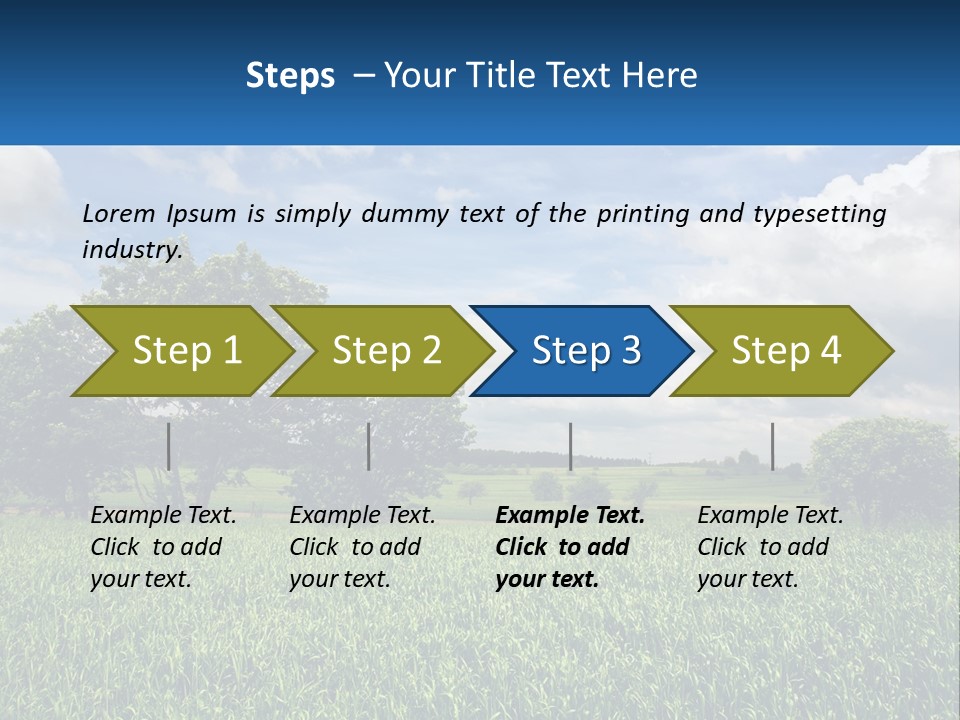 Air Home Industry PowerPoint Template