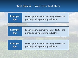 Air Home Industry PowerPoint Template