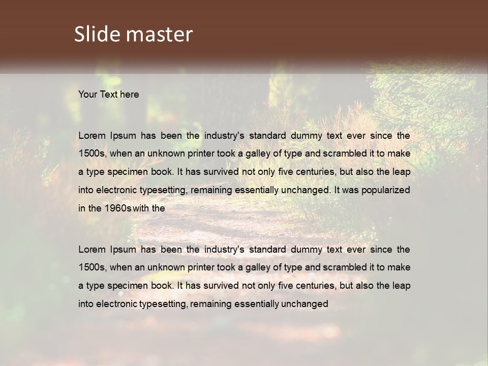 Supply Heat White PowerPoint Template