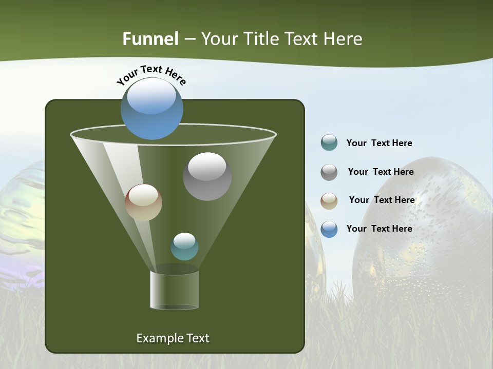 White Equipment Supply PowerPoint Template