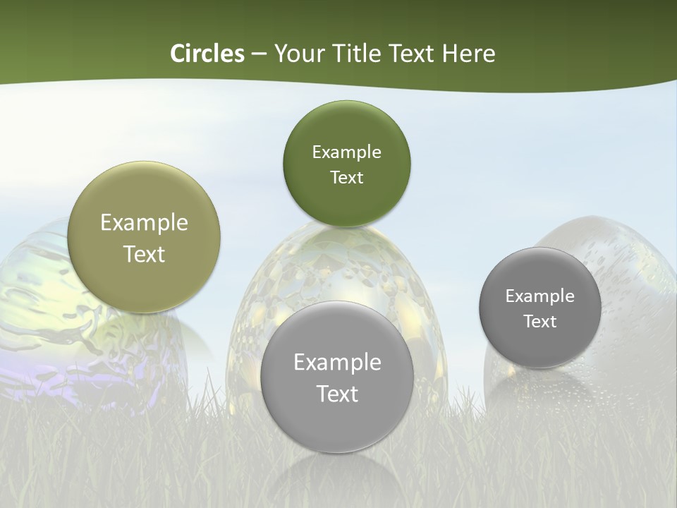 White Equipment Supply PowerPoint Template