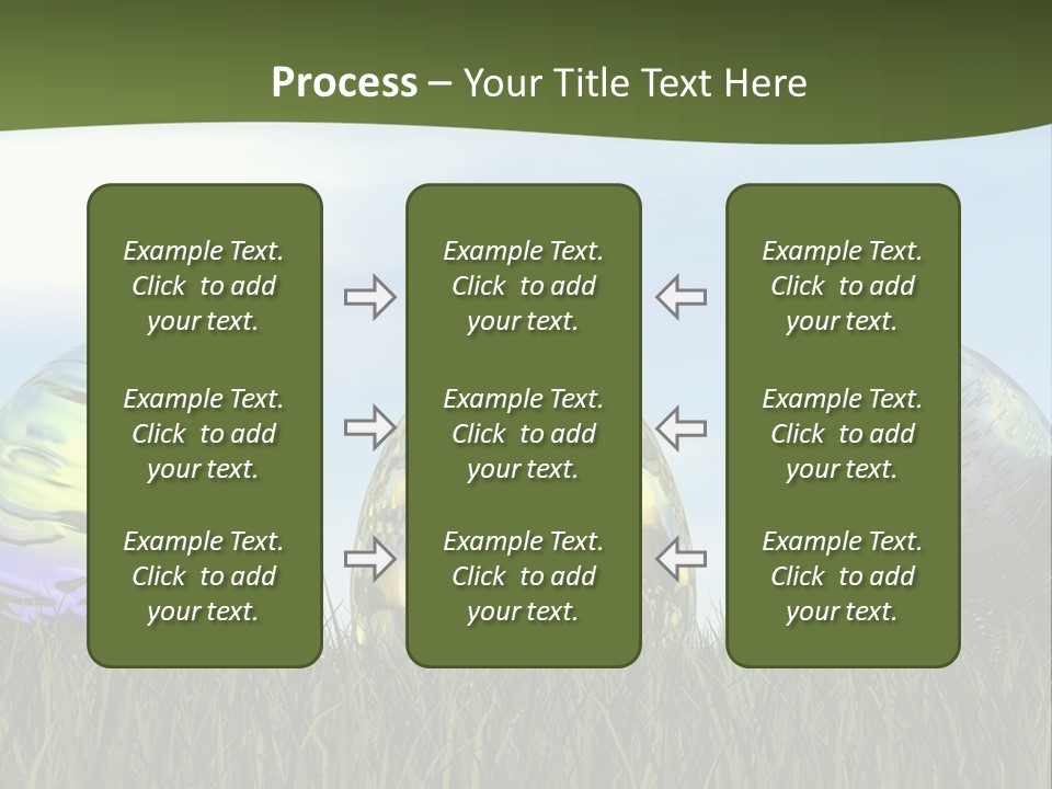 White Equipment Supply PowerPoint Template