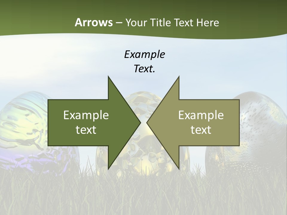 White Equipment Supply PowerPoint Template