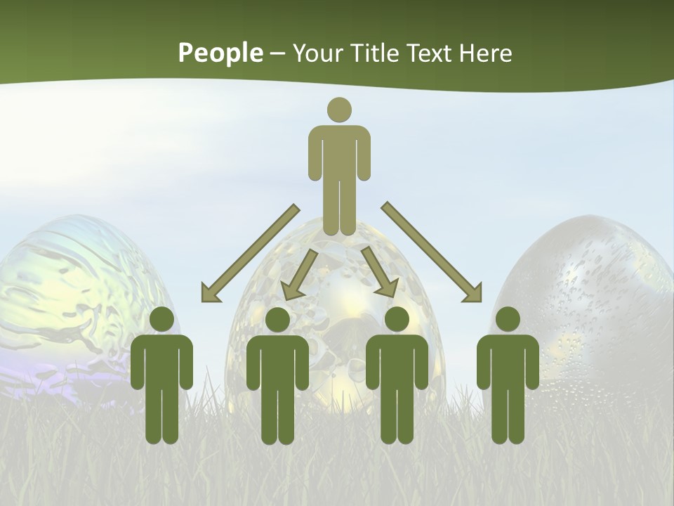 White Equipment Supply PowerPoint Template