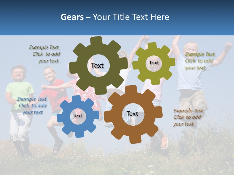 Part Energy Cooling PowerPoint Template