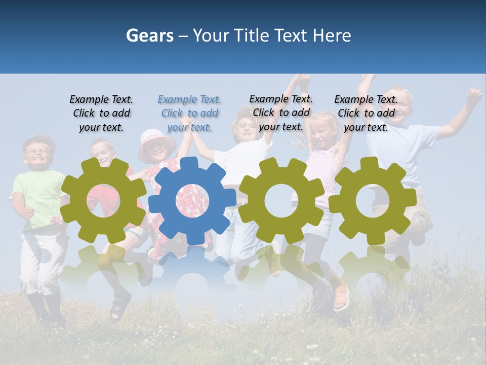 Part Energy Cooling PowerPoint Template