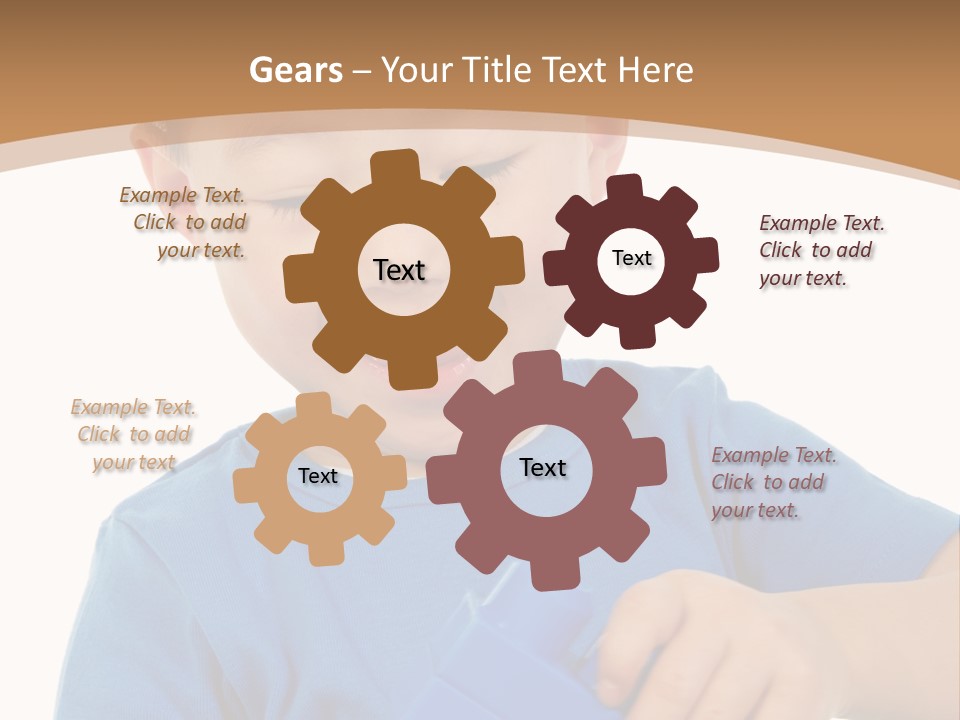 Conditioner Cold Air PowerPoint Template