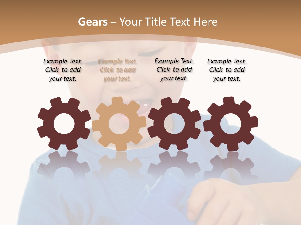 Conditioner Cold Air PowerPoint Template