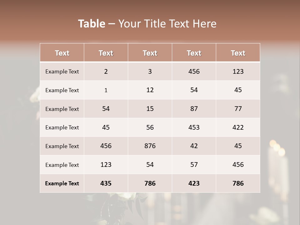 Equipment House Cold PowerPoint Template