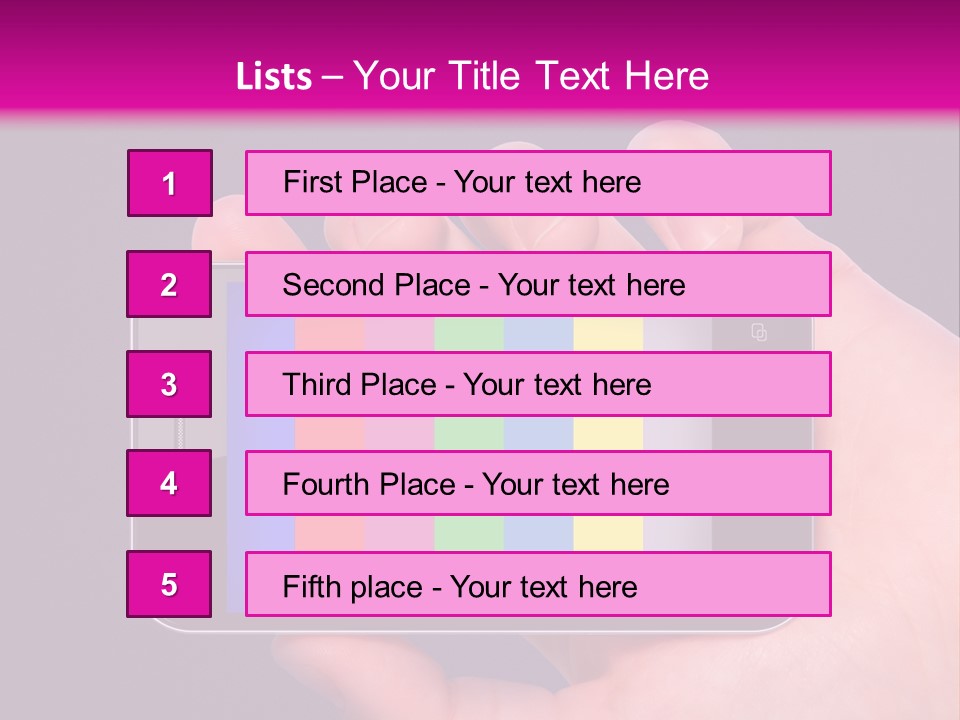 Supply Power Part PowerPoint Template