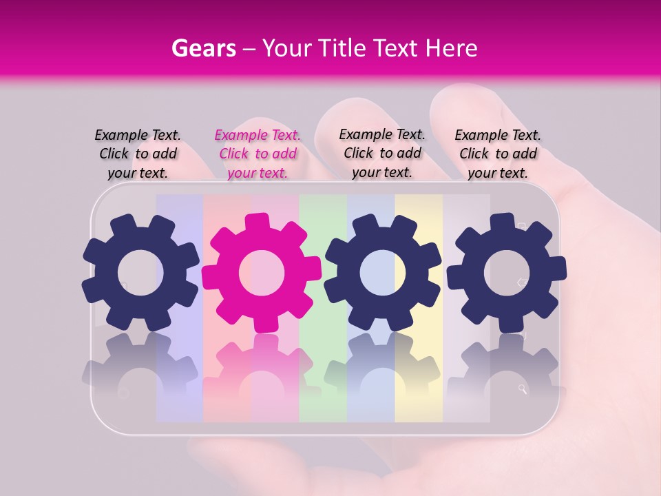 Supply Power Part PowerPoint Template