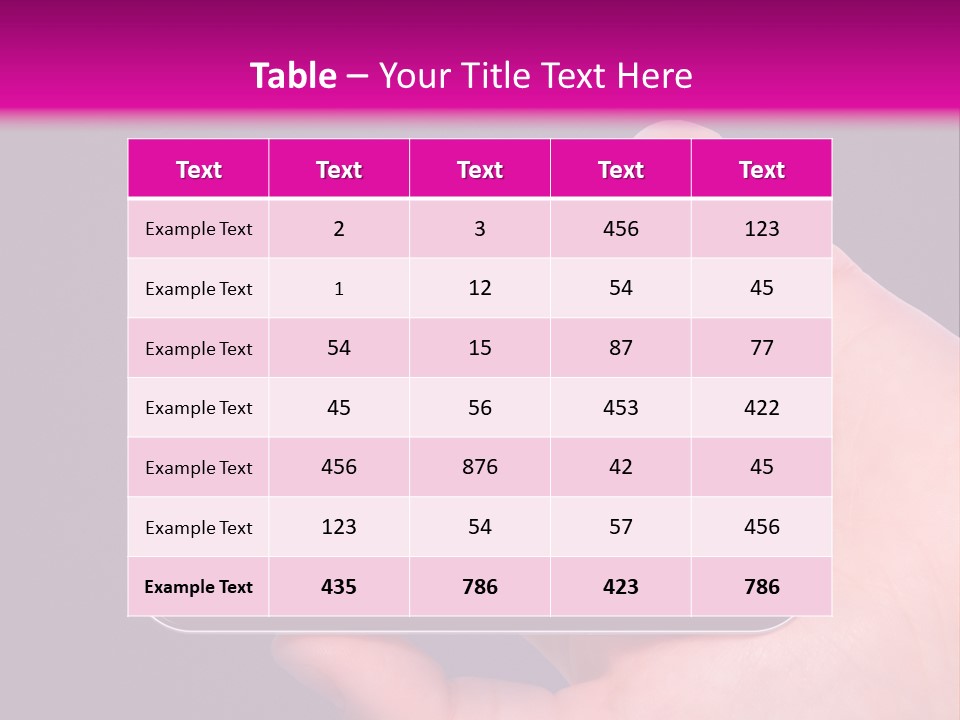 Supply Power Part PowerPoint Template