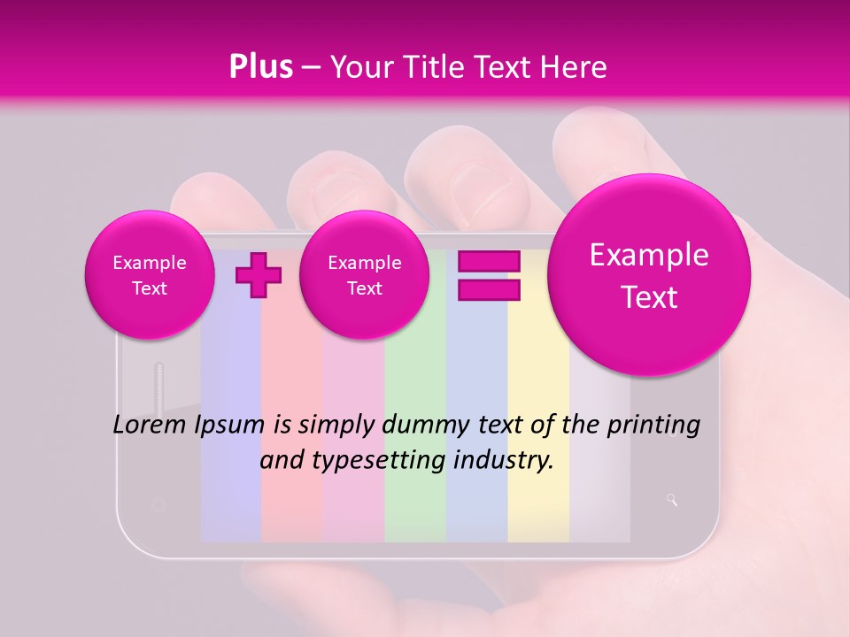 Supply Power Part PowerPoint Template