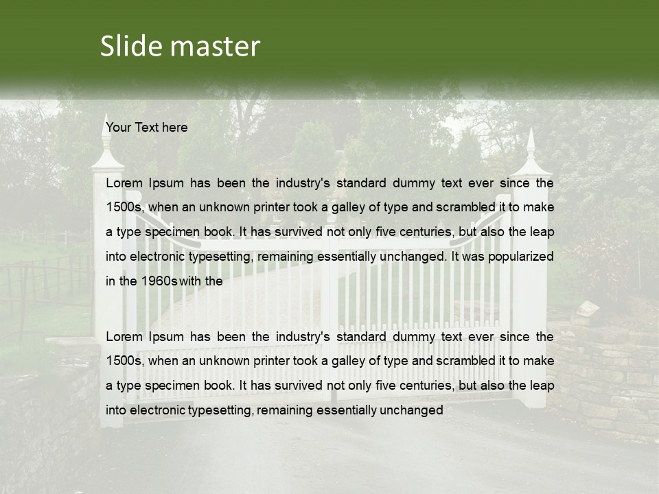 Ventilation Temperature Cool PowerPoint Template