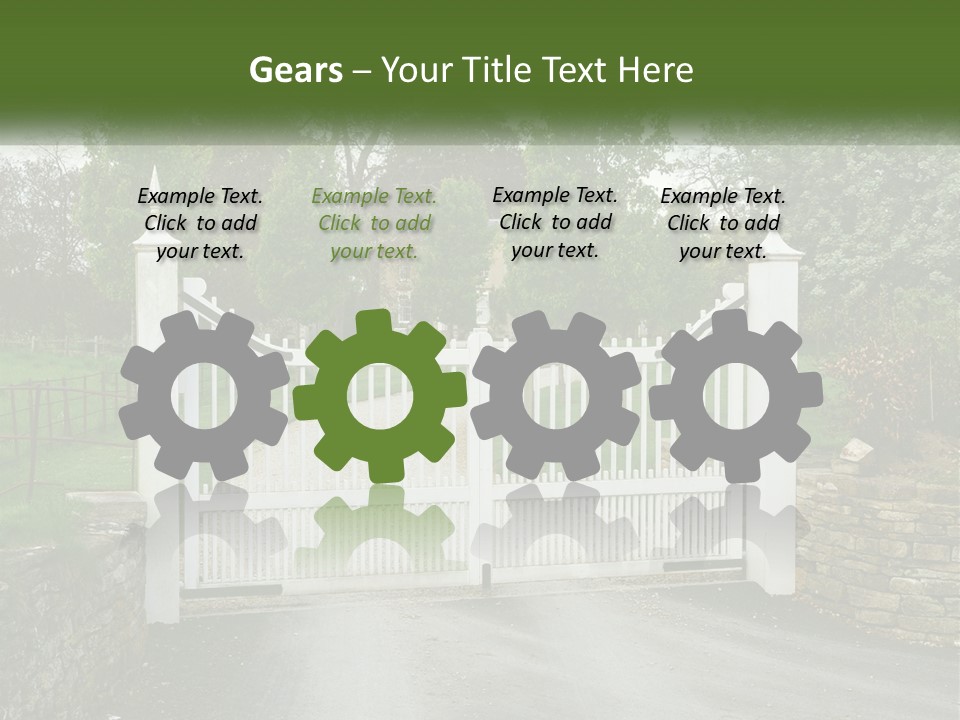 Ventilation Temperature Cool PowerPoint Template