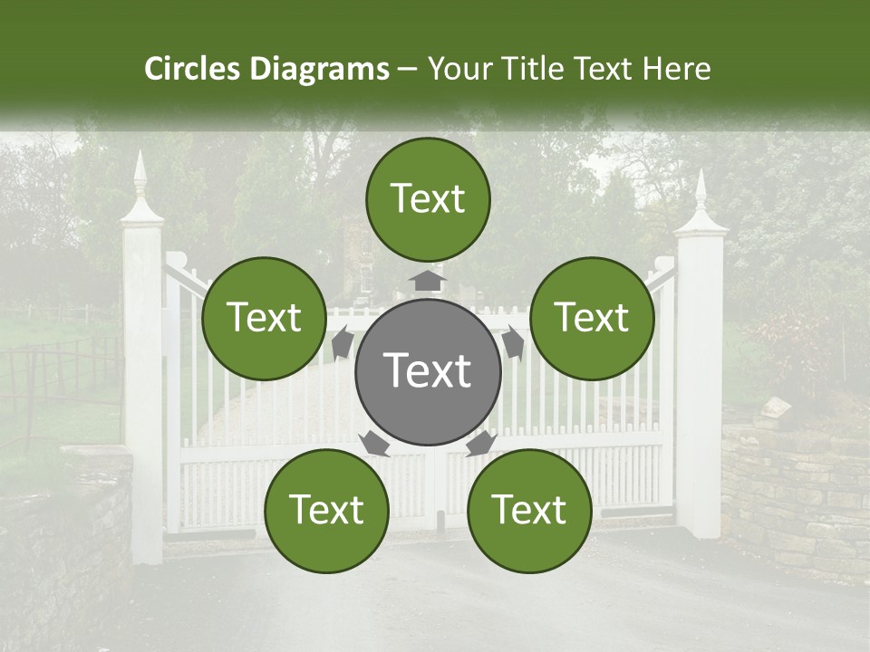 Ventilation Temperature Cool PowerPoint Template