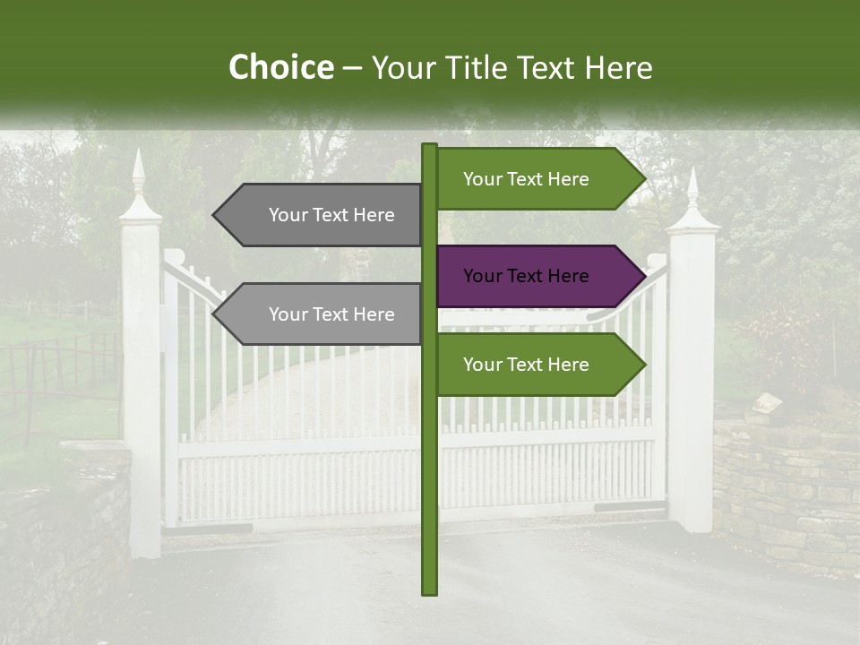 Ventilation Temperature Cool PowerPoint Template