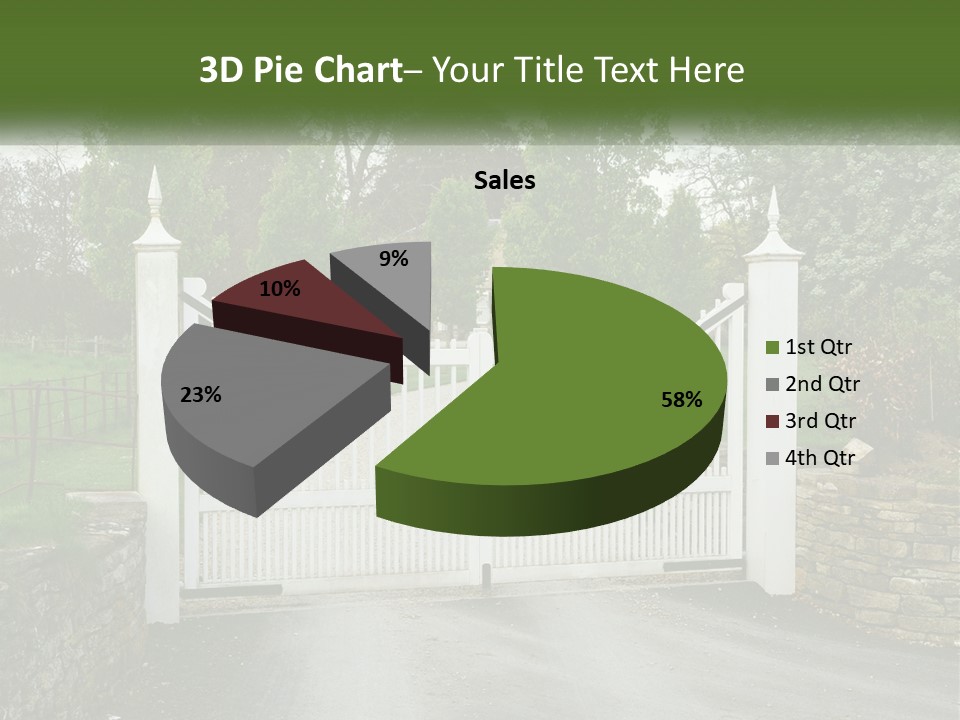 Ventilation Temperature Cool PowerPoint Template