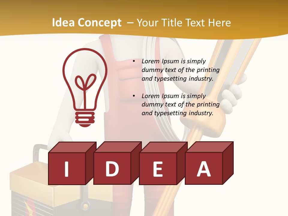 Home Condition Unit PowerPoint Template