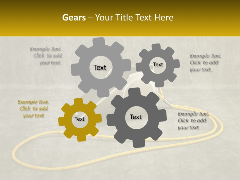 Part Supply Power PowerPoint Template
