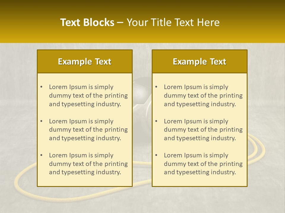 Part Supply Power PowerPoint Template