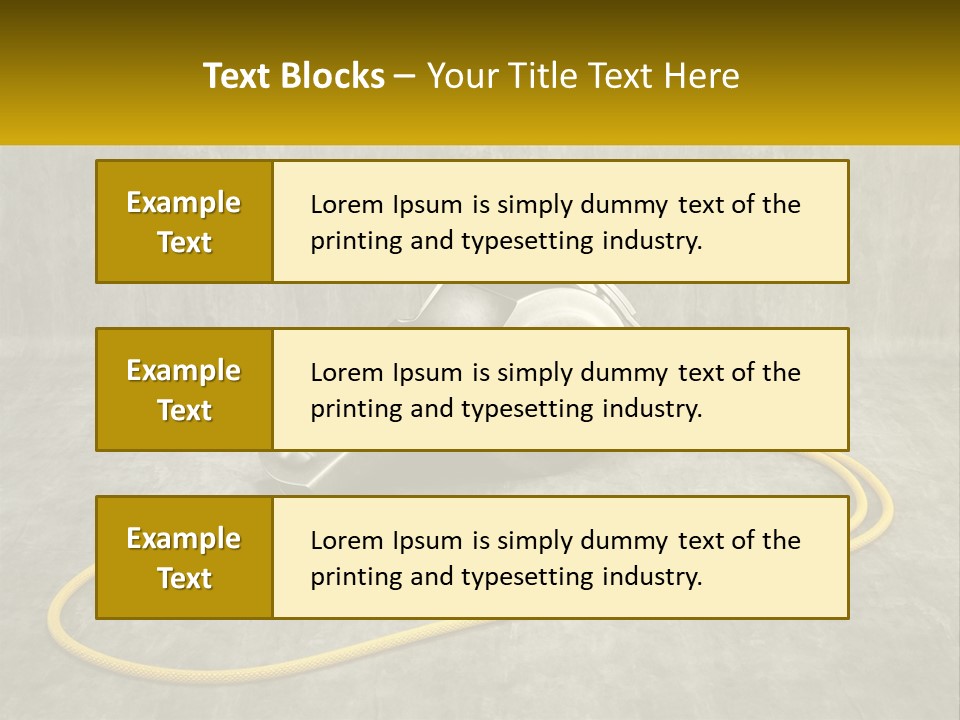 Part Supply Power PowerPoint Template