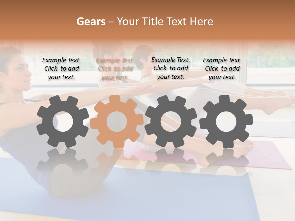 System Conditioner Temperature PowerPoint Template