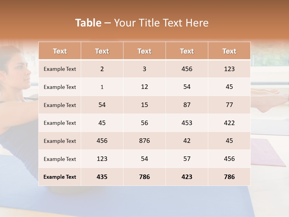 System Conditioner Temperature PowerPoint Template