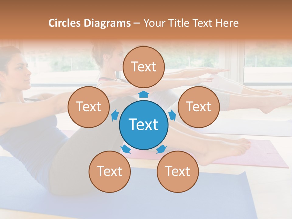 System Conditioner Temperature PowerPoint Template