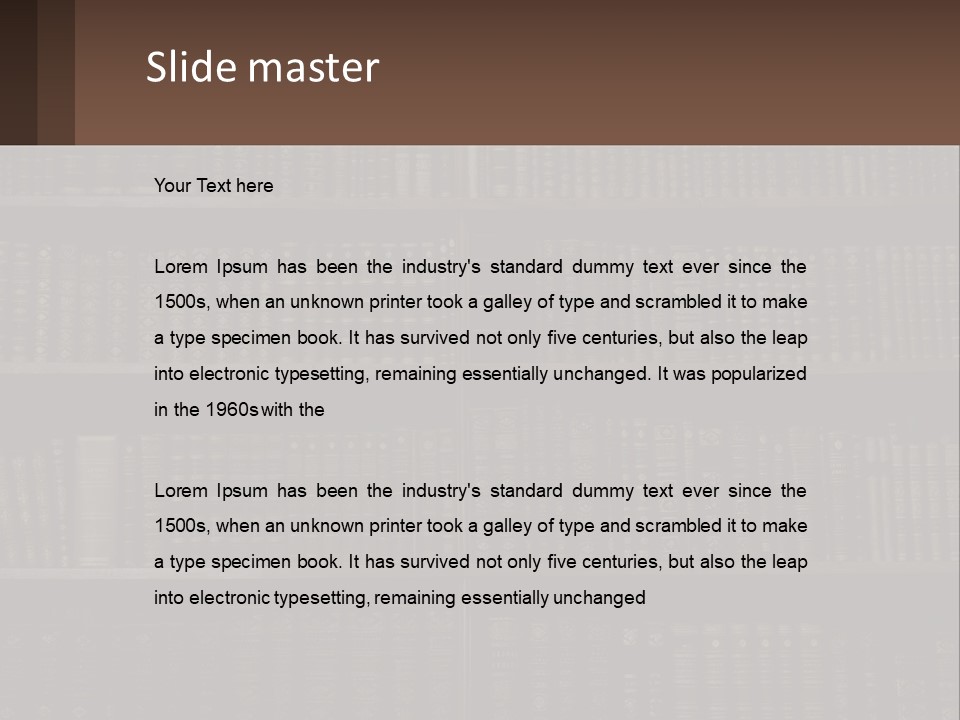 Cold Home Industry PowerPoint Template