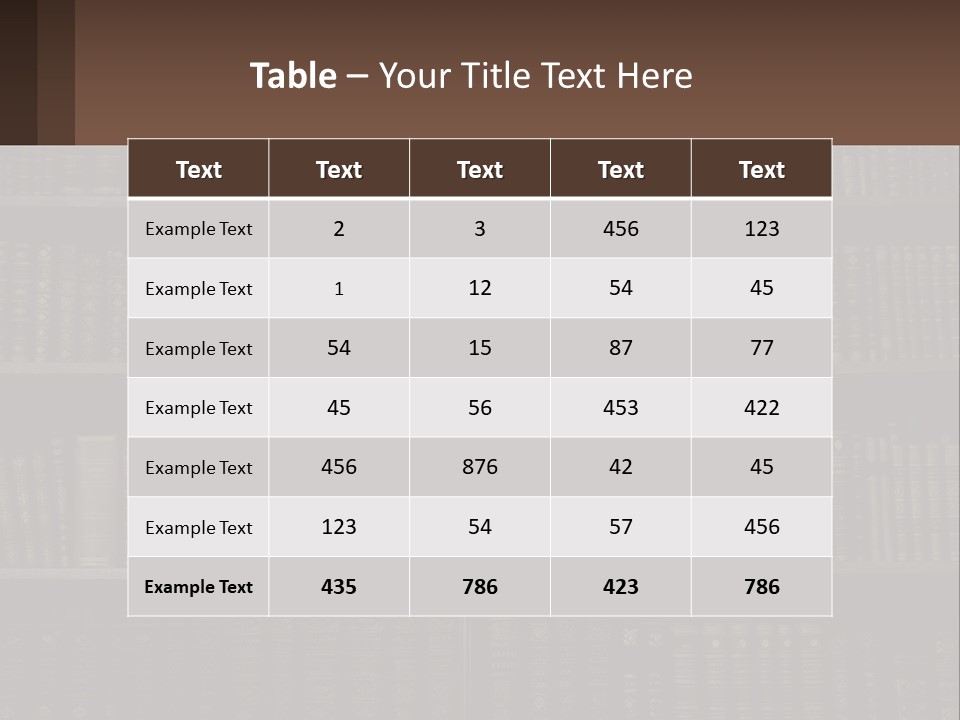 Cold Home Industry PowerPoint Template