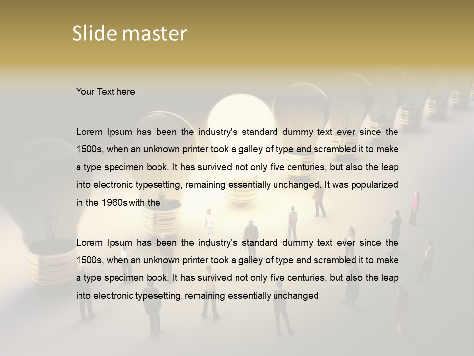 Temperature Technology Cool PowerPoint Template