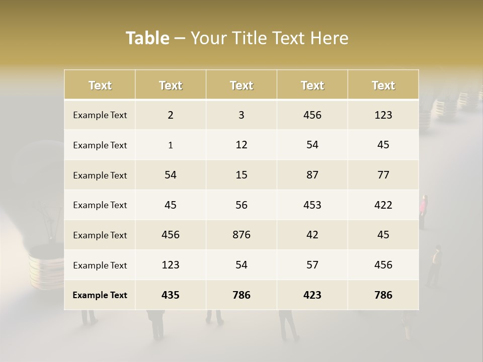 Temperature Technology Cool PowerPoint Template