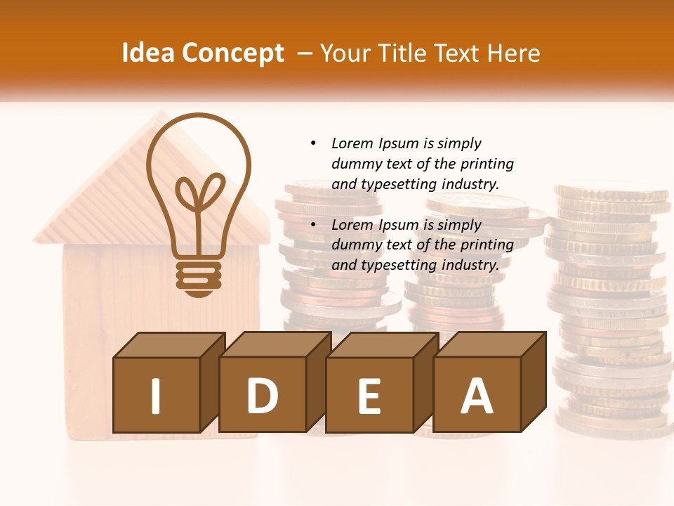 Electricity Condition Cooling PowerPoint Template