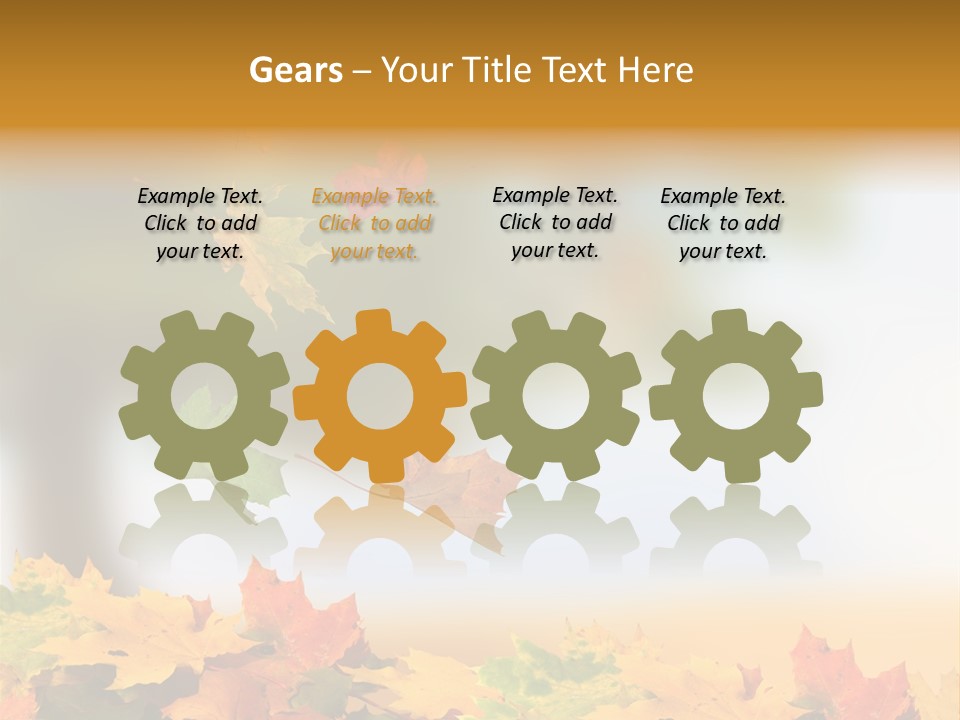 Power White Supply PowerPoint Template