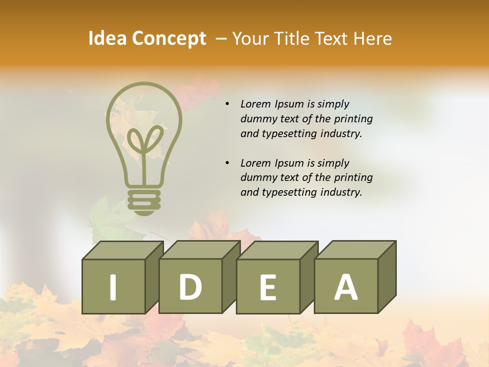 Power White Supply PowerPoint Template