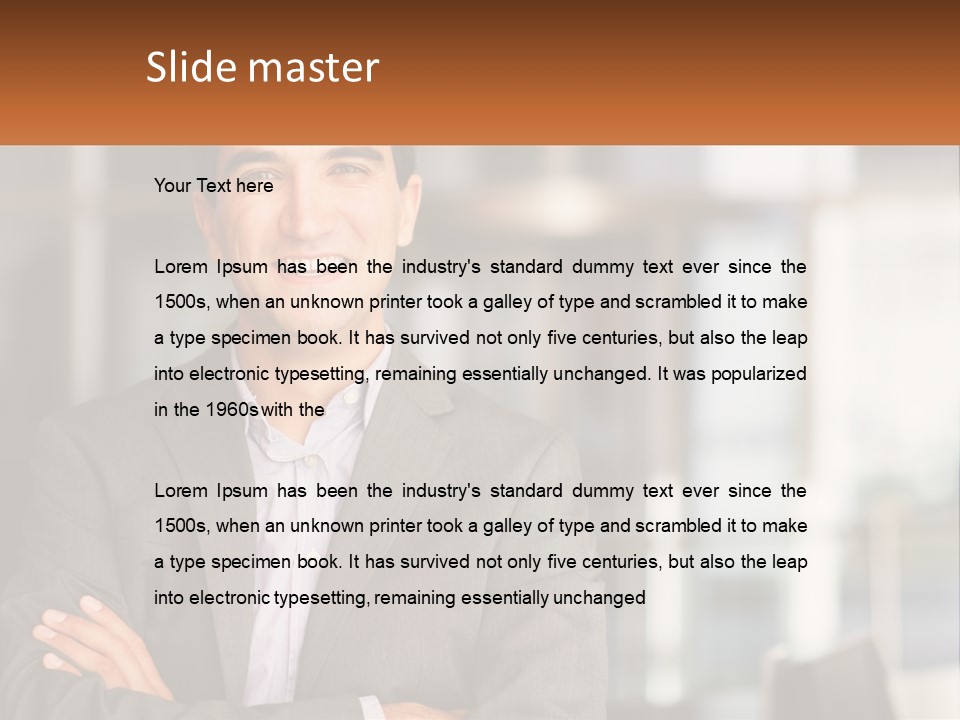 Ventilation Cool Technology PowerPoint Template